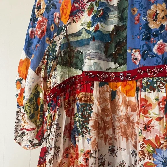 By Anthropologie Tiered Puff-Sleeve - Picture 7 of 11